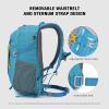 SKYSPER Small Hiking Backpack, 20L Lightweight Travel Backpacks Hiking Daypack for Women Men view 3
