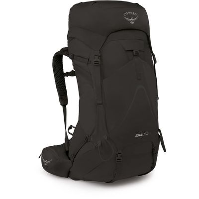 Osprey Aura AG LT 50L Women's Backpacking Backpack, Black, WXS/S