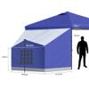 KAMPKEEPER Side Tent,Camping Tent for 10' x 10' Pop Up Canopy, Easy Set Up Gazebo,Compatible with 10' Wide Canopy TentsBlue view 4
