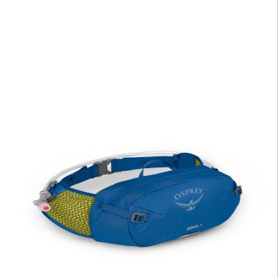 Osprey Seral 4L Biking Waist Pack with Hydraulics Reservoir for Men and Women, Postal Blue
