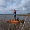 Vibe Yellowfin 120 Sit On Top Kayak - Speed & Stability for Recreational/Fishing, 12ft Superior Tracking, 10 Gear Tracks, Summit Perch Compatible, Ultimate Hero Seat (Wildfire) view 3