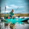 Vibe Yellowfin 120 Sit On Top Kayak - Speed & Stability for Recreational/Fishing, 12ft Superior Tracking, 10 Gear Tracks, Summit Perch Compatible, Ultimate Hero Seat (Wildfire) view 4