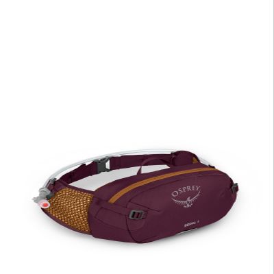 Osprey Seral 4L Biking Waist Pack with Hydraulics Reservoir for Men and Women, Aprium Purple