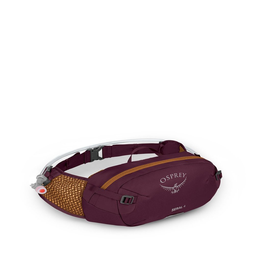 Osprey Seral 4L Biking Waist Pack with Hydraulics Reservoir for Men and Women, Aprium Purple