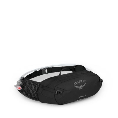 Osprey Seral 4L Biking Waist Pack with Hydraulics Reservoir for Men and Women, Black