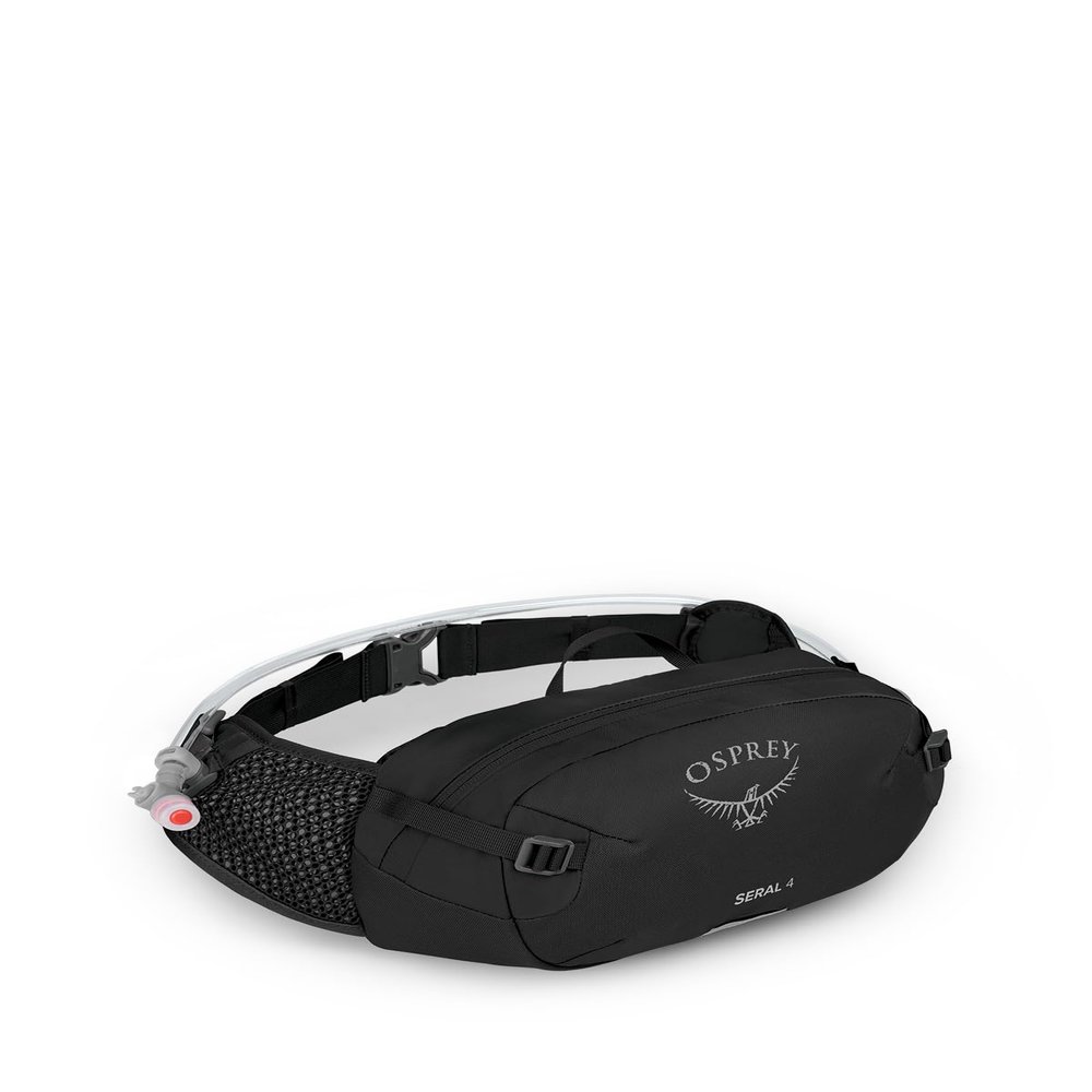 Osprey Seral 4L Biking Waist Pack with Hydraulics Reservoir for Men and Women, Black