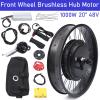 Electric Bicycle Conversion Kit, DYRABREST 20" E-Bike Front Wheel Frame Kit 20" 48V 1000W for Fat tire Bike Motor kit view 4
