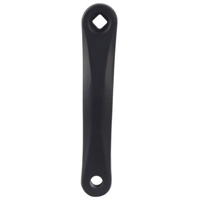 Bicycle Crank Arm, 170mm Bike Crank Leg Left Aluminum Alloy Single Chain Speed Crankset Replacement Accessory for Electric Hybrid Mountain Folding Commuter Road Exercise Repair Square Rhombic Hole