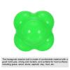 PATIKIL Reaction Ball, Agility Trainer, Silicone Bounce Balls, for Baseball Hand-Eye Coordination Reaction Speed Training, Green view 3