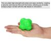 PATIKIL Reaction Ball, Agility Trainer, Silicone Bounce Balls, for Baseball Hand-Eye Coordination Reaction Speed Training, Green view 4