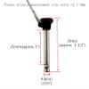 2/4/6Pcs Black Nylon Head Pull Pin Quick Release Pull pin Dia, 3/16" Marine Grade 316 Stainless Steel Bimini top Pins with Lanyard (4) view 4