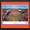 Clemson Football, Team Run Out - 44x18-inch Double Mat, Deluxe Framed Picture by Blakeway Panoramas view 1