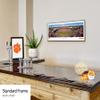 Clemson Football, Team Run Out - 40.25x13.75-inch Standard Framed Print by Blakeway Panoramas view 4