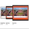 Clemson Football, Team Run Out - 42x15.5-inch Single Mat, Select Framed Picture by Blakeway Panoramas view 2