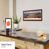 Clemson Football, Team Run Out - 42x15.5-inch Single Mat, Select Framed Picture by Blakeway Panoramas view 4