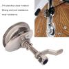 Acouto Boat Cam, Marine 316 Stainless Steel Flush Pull Hatch, Adjustable Floor Buckle Hatch with Back Plate Mirror Polished for Marine Ship Yacht view 2