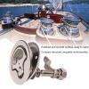Acouto Boat Cam, Marine 316 Stainless Steel Flush Pull Hatch, Adjustable Floor Buckle Hatch with Back Plate Mirror Polished for Marine Ship Yacht view 4