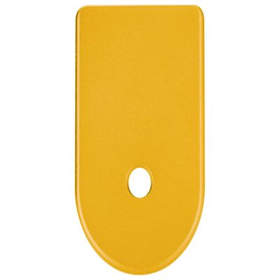 NDZ Performance Magazine Base Plate Finger Extension for Glock Gen 1-5 9MM .40 .357 SIG Laser Engraved Anodized Aluminum in Gold - Plain