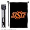 Cowboys Black Garden Flag with Pole Stand Holder view 2