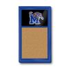 The Fan-Brand NCAA Memphis Tigers - Tiger M - Blue Frame/Black - Cork Note Board - Sports Team Bar Sign Dcor: Home, Dorm, Garage, Office, Fan Cave view 1