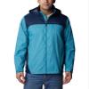 Columbia Men's Glennaker Lake Rain Jacket, Shasta/Collegiate Navy, Small view 1
