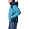 Columbia Men's Glennaker Lake Rain Jacket, Shasta/Collegiate Navy, Small view 3