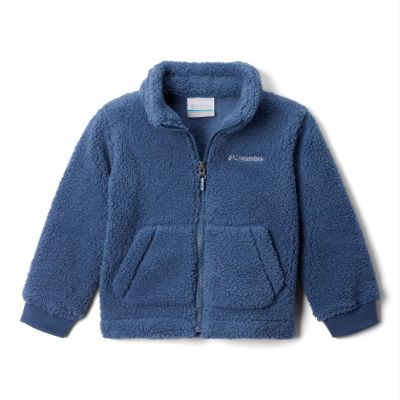 Columbia Youth Boys Rugged Ridge II Sherpa Full Zip, Dark Mountain, X-Large