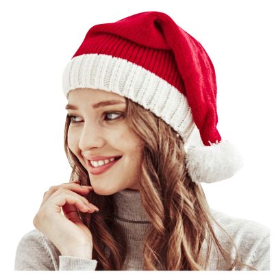 Baby Hat Knitted Hat Parent-Child Lattice Wool Winter Mother Christmas Warm Ball Baseball Caps Papyrus Hat