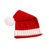 Baby Hat Knitted Hat Parent-Child Lattice Wool Winter Mother Christmas Warm Ball Baseball Caps Papyrus Hat view 2