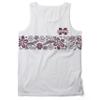 Wes and Willy Mens Tank Top (Mississippi State Bulldogs, S) White view 1
