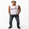 Wes and Willy Mens Tank Top (Mississippi State Bulldogs, S) White view 3