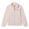 Columbia Youth Unisex Sweater Weather Full Zip, Dusty Pink Heather, Large view 1