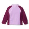 Columbia Youth Girls Benton Springs Fleece, Marionberry/Gumdrop, Large view 2
