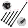 ZSHJGJR Archery Bow Stabilizer Balance Bar Rod 6/8/10/12/24 Inch 3K Carbon Fiber Bow Stabilizer Extension Damping Shock Absorber for Recurve Compound Bow (12 Inch) view 3