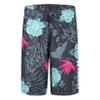 Hurley Boys Pull On Swim Trunks, Black/Pink Floral, M view 1