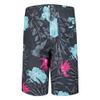 Hurley Boys Pull On Swim Trunks, Black/Pink Floral, M view 2