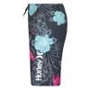 Hurley Boys Pull On Swim Trunks, Black/Pink Floral, M view 4