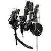 AMAZING HORSE STUFF Nylon Driving Harness for Horse Cart, Heart Shaped Studd & Sparkling Stones on Browband (Full, Cob, Pony, Shetland, Mini, Black) (Shetland) view 2