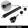 ZSHJGJR Archery Bow Stabilizer Balance Bar Rod 6/8/10/12/24 Inch 3K Carbon Fiber Bow Stabilizer Extension Damping Shock Absorber for Recurve Compound Bow (24 Inch) view 4
