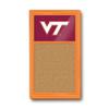 The Fan-Brand NCAA Virginia Tech Hokies - Cork Note Board - Sports Team Bar Sign Dcor: Home, Dorm, Garage, Office, Fan Cave view 1