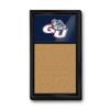 The Fan-Brand NCAA Gonzaga Bulldogs - Dual Logo - White - Cork Note Board - Sports Team Bar Sign Dcor: Home, Dorm, Garage, Office, Fan Cave view 1