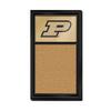 The Fan-Brand NCAA Purdue Boilermakers - Black - Cork Note Board - Sports Team Bar Sign Dcor: Home, Dorm, Garage, Office, Fan Cave view 1