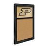 The Fan-Brand NCAA Purdue Boilermakers - Black - Cork Note Board - Sports Team Bar Sign Dcor: Home, Dorm, Garage, Office, Fan Cave view 2