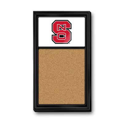 The Fan-Brand NCAA NC State Wolfpack - Cork Note Board - Sports Team Bar Sign Dcor: Home, Dorm, Garage, Office, Fan Cave