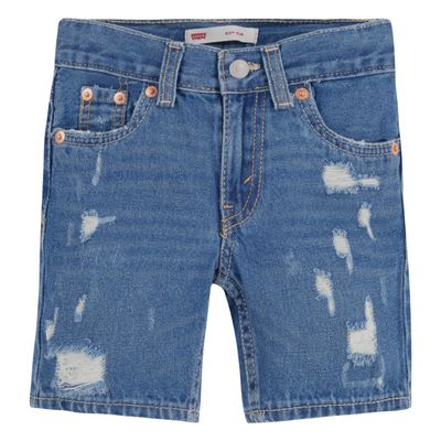 Levi's Boys' 511 Slim Fit Denim Shorts, Paper Shredder, 20