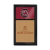 The Fan-Brand NCAA South Carolina Gamecocks - Dual Logo - Cork Note Board - Sports Team Bar Sign Dcor: Home, Dorm, Garage, Office, Fan Cave view 1