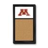 The Fan-Brand NCAA Minnesota Golden Gophers/White - Cork Note Board - Sports Team Bar Sign Dcor: Home, Dorm, Garage, Office, Fan Cave view 1