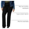 LEVI STRAUSS SIGNATURE Gold Women's '03 Essentials Mid Rise Bootcut Jeans view 4
