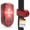 VELMIA Running Light for Runners (2 Pack) for Maximum Safety Through Visibility I Clip On Strobe & Reflective Gear - Dogs, Walking, Bike Taillight, Stroller view 1