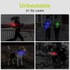 VELMIA Running Light for Runners (2 Pack) for Maximum Safety Through Visibility I Clip On Strobe & Reflective Gear - Dogs, Walking, Bike Taillight, Stroller view 2